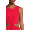 Beyond Yoga Women’s Around The World Front Twist Dress(Candy Apple Red)