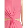 Beyond Yoga Women’s Around The World Front Twist Dress(Carnation Pink)