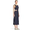Beyond Yoga Women’s Around The World Front Twist Dress(Nocturnal Navy)