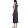 Beyond Yoga Women’s Around The World Front Twist Dress(Nocturnal Navy)