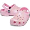 Crocs Kids’ Classic Glitter Clog(Flamingo)