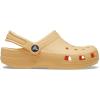 Crocs Kids’ Classic Glitter Clog(Golden Hour)