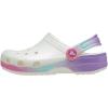 Crocs Kids’ Classic Glitter Clog(Irridescent Ombre/Multi)