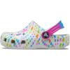 Crocs Kids’ Classic Glitter Clog(Shimmer/Multi Disco Party)