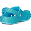 Crocs Kids’ Classic Glitter Clog(Tinted Glass)