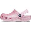 Crocs Kids’ Classic Glitter Clog(White/Rainbow)
