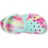 Crocs Kids’ Classic Marbled Tie-Dye Clog(Aquamarine/Multi)