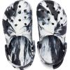 Crocs Kids’ Classic Marbled Tie-Dye Clog(Black/White)