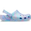 Crocs Kids’ Classic Marbled Tie-Dye Clog(Moon Jelly/Multi)