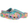 Crocs Kids’ Classic Marbled Tie-Dye Clog(Rainbow Tie Dye)