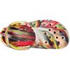 Crocs Kids’ Classic Marbled Tie-Dye Clog(Varsity Red/Multi)