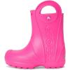 Crocs Kids’ Handle It Rain Boots(Pink Crush)