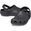 Crocs Unisex Adult Classic Glitter Clog(Black Glitter)