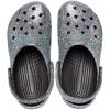 Crocs Unisex Adult Classic Glitter Clog(Black/Multi)