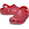 Crocs Unisex Adult Classic Glitter Clog(Cherry Red)