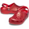 Crocs Unisex Adult Classic Glitter Clog(Flame)
