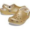 Crocs Unisex Adult Classic Glitter Clog(Light Gold)