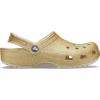 Crocs Unisex Adult Classic Glitter Clog(Light Gold)