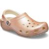Crocs Unisex Adult Classic Glitter Clog(Rose Gold)