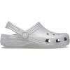 Crocs Unisex Adult Classic Glitter Clog(Silver Glitter)
