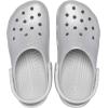 Crocs Unisex Adult Classic Glitter Clog(Silver Glitter)