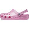 Crocs Unisex Adult Classic Glitter Clog(Taffy Pink)