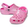 Crocs Unisex Adult Classic Glitter Clog(Taffy Pink/Glitter)