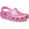 Crocs Unisex Adult Classic Glitter Clog(Taffy Pink/Glitter)