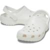 Crocs Unisex Adult Classic Glitter Clog(White)