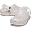 Crocs Unisex Adult Classic Glitter Clog(White/Multi)