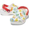 Crocs Unisex-Child Classic Clog(White/Multi)