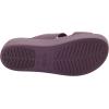 Crocs Women’s Brooklyn Buckle Low Wedges(Plush Plum)