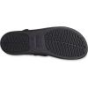 Crocs womens Brooklyn Woven Low Wedge(Black Woven)