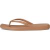 Crocs womens Miami Flip Flops(Milk Chocolate)