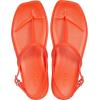 Crocs womens Miami Thong Sandal(Lava)