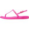 Crocs womens Miami Thong Sandal(Pink Crush)