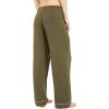 Eberjey Gisele Classic Women’s Pajama Set | Long Sleeve Shirt + Long Pants(Avocado/Antique Rose)