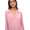 Eberjey Gisele Classic Women’s Pajama Set | Long Sleeve Shirt + Long Pants(Rose Quarts/Petal Pink)