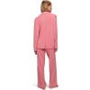 Eberjey Gisele Classic Women’s Pajama Set | Long Sleeve Shirt + Long Pants(Sunkissed Coral)