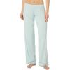 Eberjey Gisele Classic Women’s Pajama Set | Long Sleeve Shirt + Long Pants(Surf Spray/Agave)