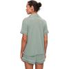 Eberjey Gisele Relaxed Women’s Short PJ Set(Eucalyptus/Ivory)