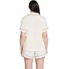 Eberjey Gisele Relaxed Women’s Short PJ Set(Pure Ivory)