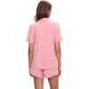 Eberjey Gisele Relaxed Women’s Short PJ Set(Rose Quartz/Petal Pink)