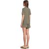 Eberjey Gisele Relaxed Women’s Short PJ Set(Smokey Olive/Ivory)