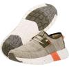 HEYDUDE Men’s Sirocco M Sport Mode(Green/Dusty Olive/Orange)