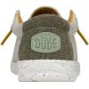 HEYDUDE Wally Kids Jersey | Kids Shoes | Lace Up Loafers | Comfortable & Light-Weight(Walnut)