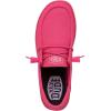 HEYDUDE Women’s Wendy Funk Mono Loafer(Electric Pink)