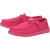 HEYDUDE Women’s Wendy Funk Mono Loafer(Electric Pink)