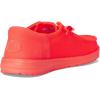 HEYDUDE Women’s Wendy Funk Mono Loafer(Fiery Coral)