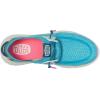 Hey Dude Sirocco | Women’s Shoes | Women’s Lace Up Loafers | Comfortable & Light-Weight(Teal)
